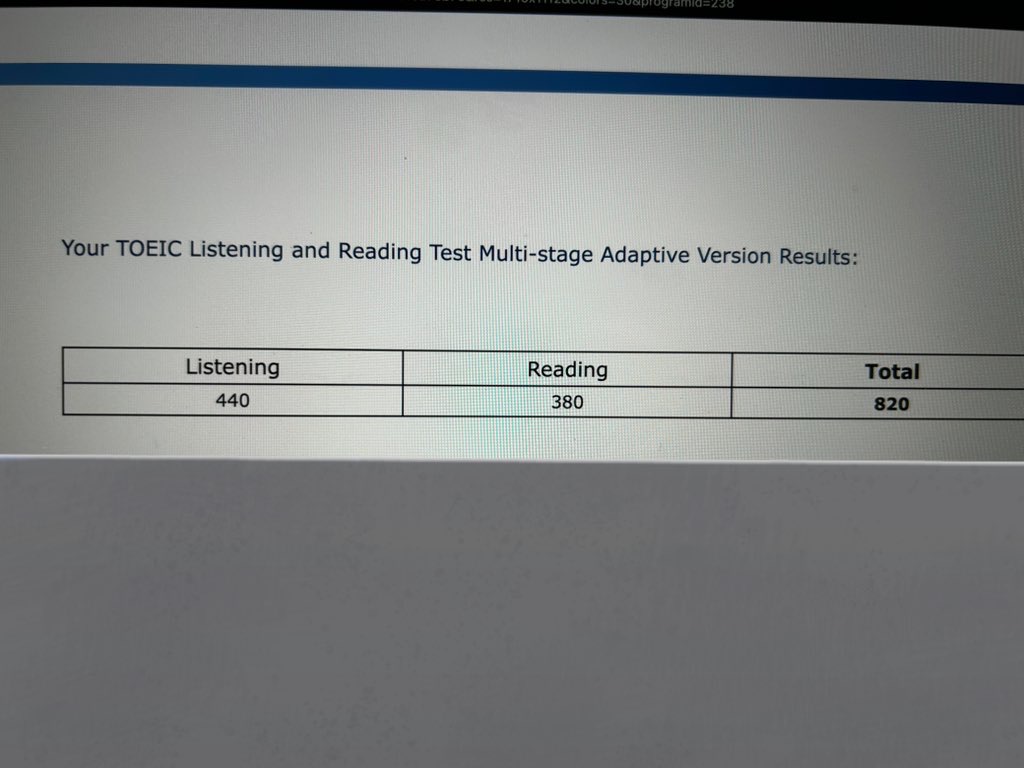 スタサプEnglishを1ヶ月やったら、TOEIC 820点を取れた話